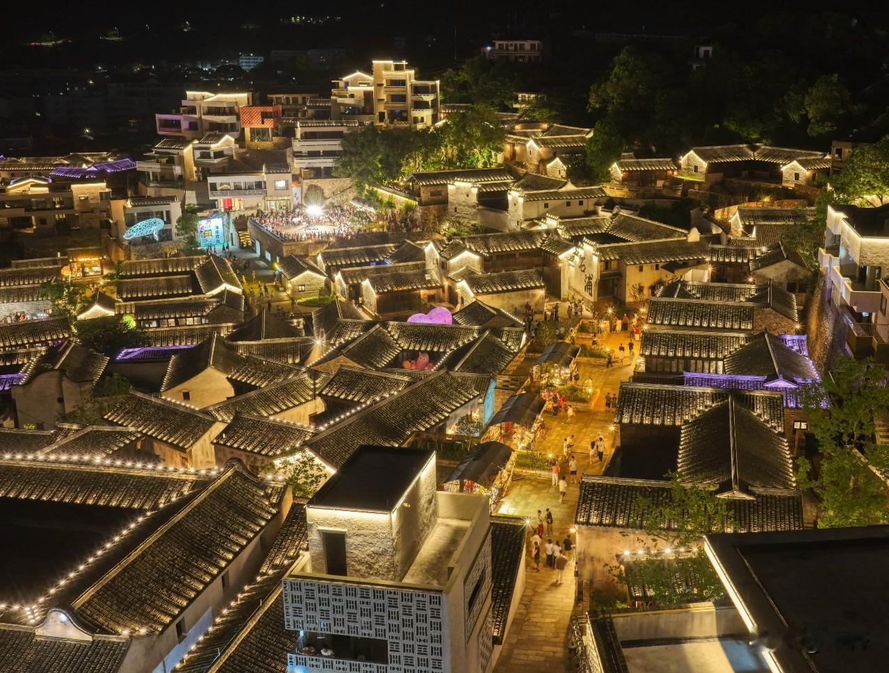 十四夜的石浦港