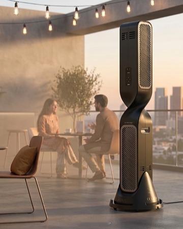 Aeris商用户外取暖器|设计：samriddhi.id几十年来，户外取暖器的设