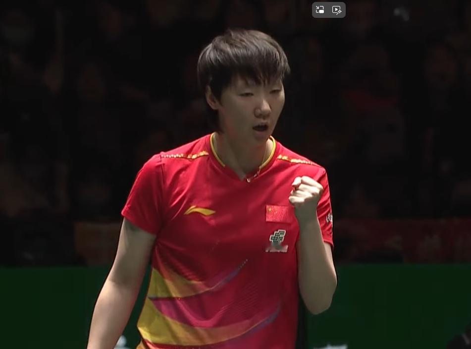 再也不看王曼昱的比赛了，又玩了心跳！

今天鳗鱼和伊藤美诚的比赛吓死人了。
鳗鱼