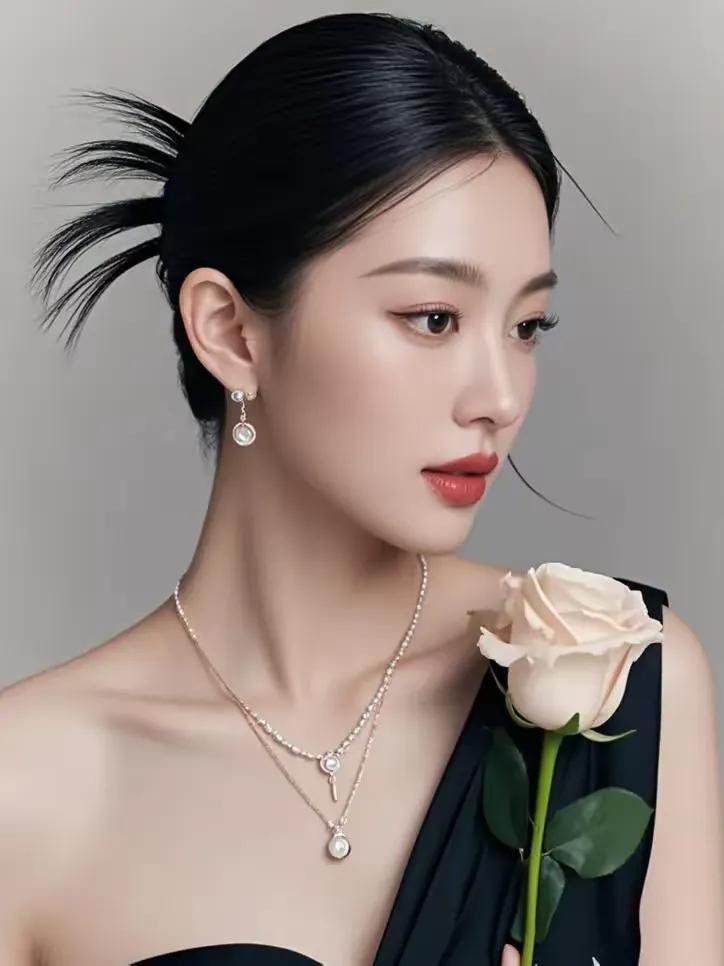 美人之美，在眉梢眼角的风情，在朱唇轻启的温柔，似花绽春枝，如星耀夜空，美得动人心