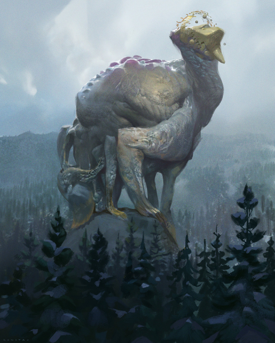 美国插画艺术家 Alex Konstad ​​​