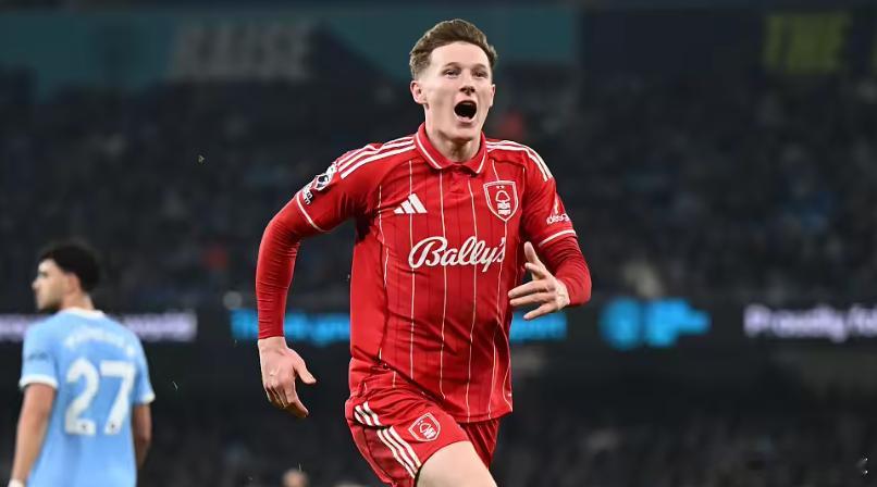 空体育消息，曼城在森林中场核心安德森的转会争夺战中，处在领先位置。森林方面对安德