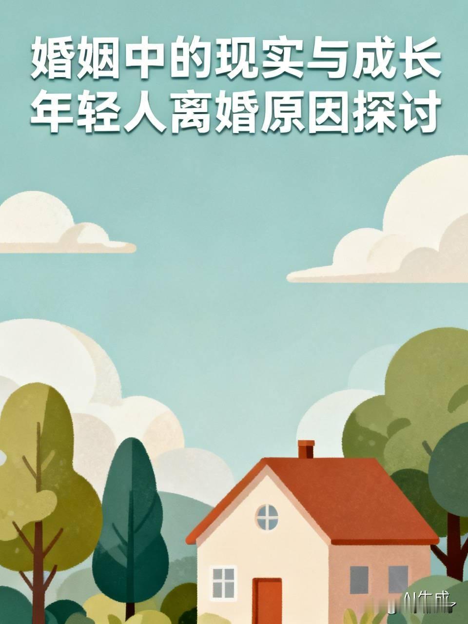 这或许就是当下年轻人离婚的真正缘由了。
许多男孩女孩婚后，诸事不通，毫无持家的能