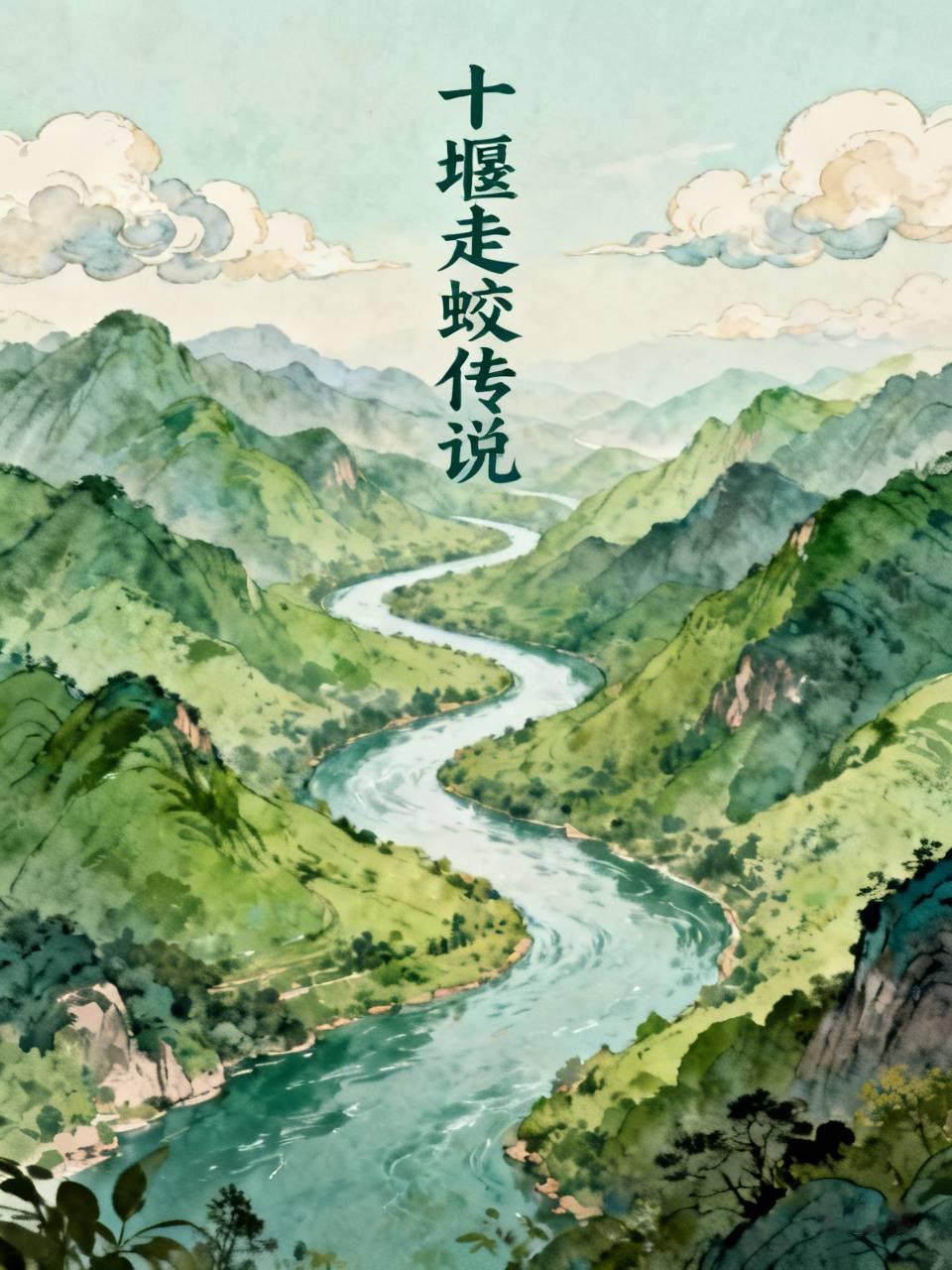 8月3日，十堰遭遇特大暴雨，神定河水流汹涌，马路也变成了小河。昨天，路边的农民工