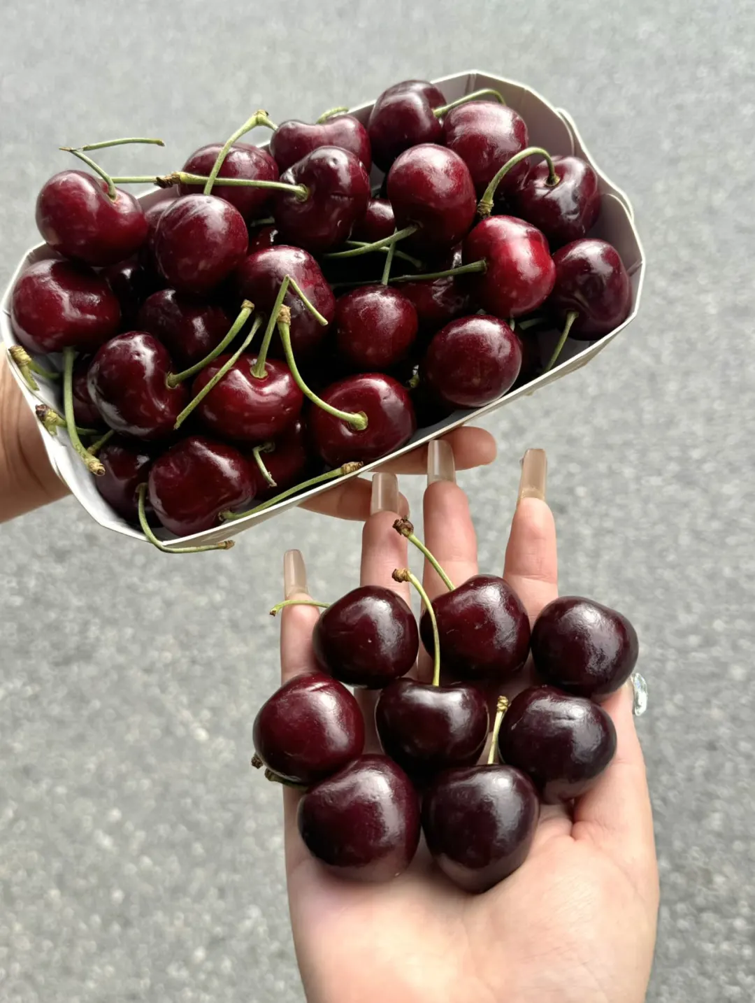 冬天的第一箱车厘子 🍒终于吃上了