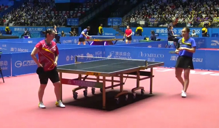 全运会乒乓球女单1/8决赛，陈梦4比0何卓佳晋级八强，下一轮对阵蒯曼vs胡丽梅的
