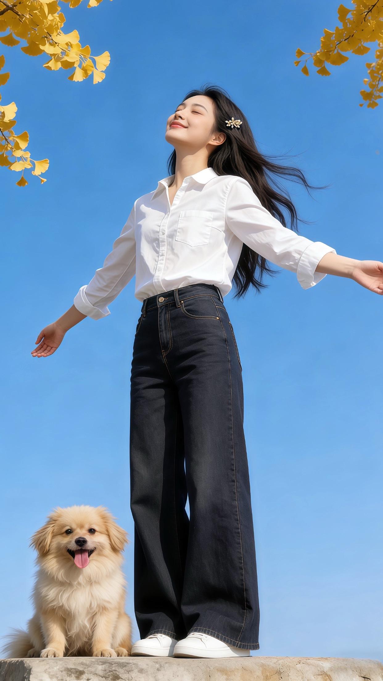 白衬衫与马甲叠穿的秋冬松弛感拉满啦～