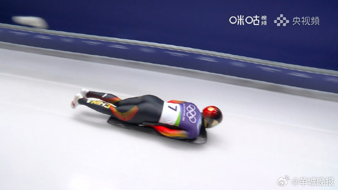 【#陈文浩钢架雪车第4#】米兰冬奥会男子钢架雪车，陈文浩以四轮总时长3分44分5