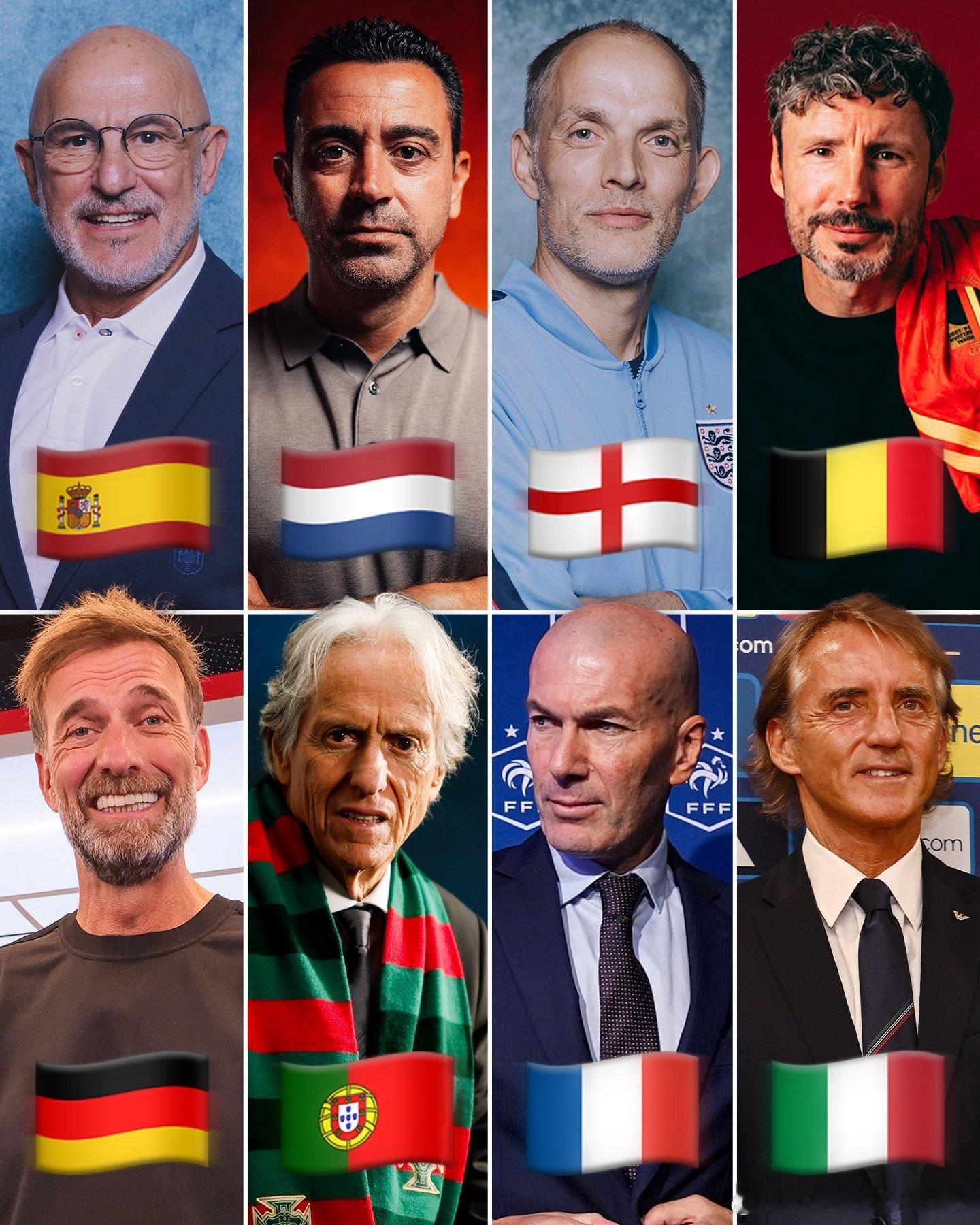 已经开始期待2028年欧洲杯了😍🇫🇷 齐达内——法国🇩🇪 克洛普——德