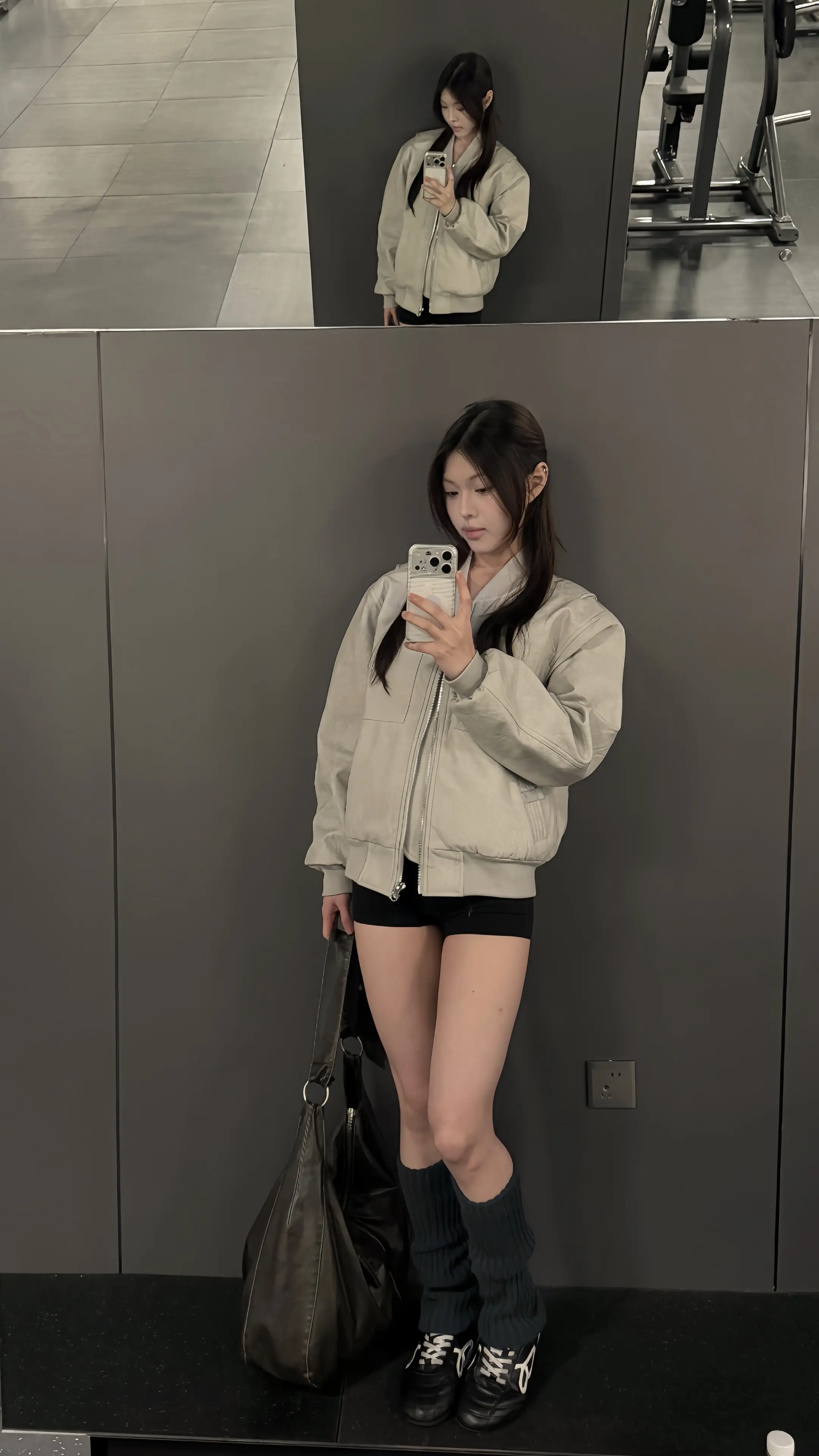 Gym fit*9 预习一下冬天穿搭😶‍🌫️