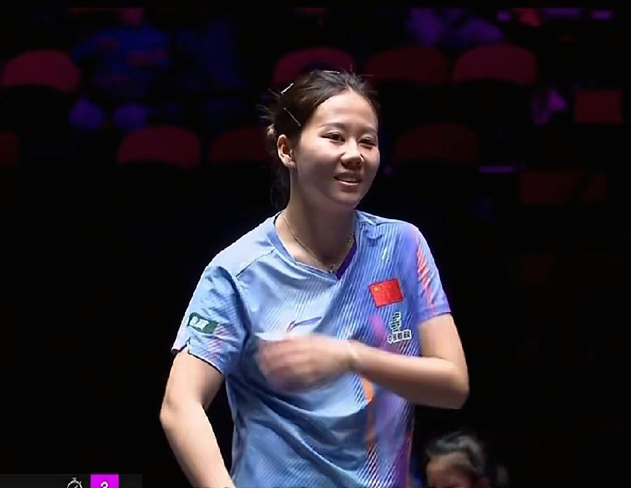 汉娜高达哭没哭，
我不知道，
但我觉得陈幸同该哭，最后一局，1:7落后，她没灰心