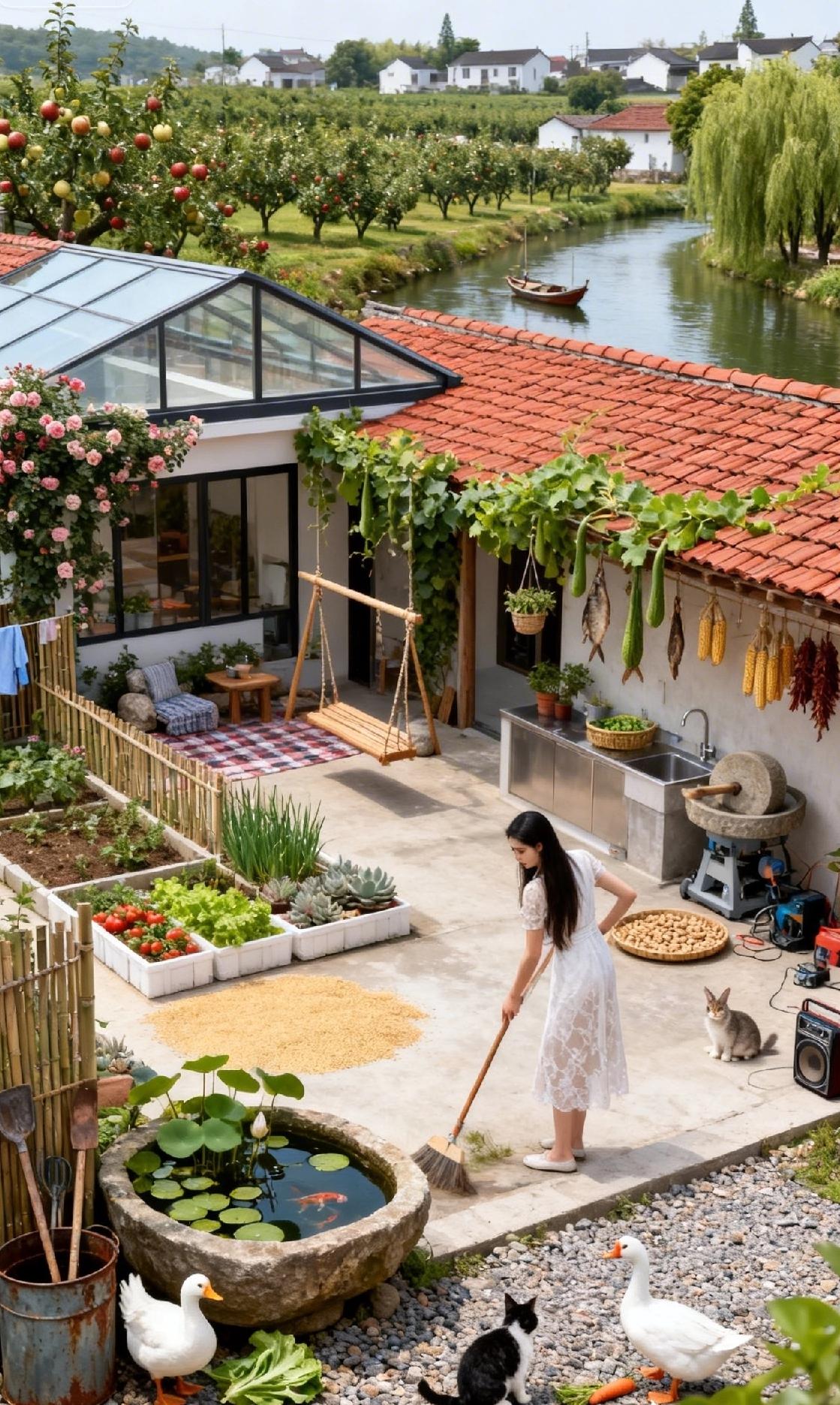 这种农村生活，你是否向往？