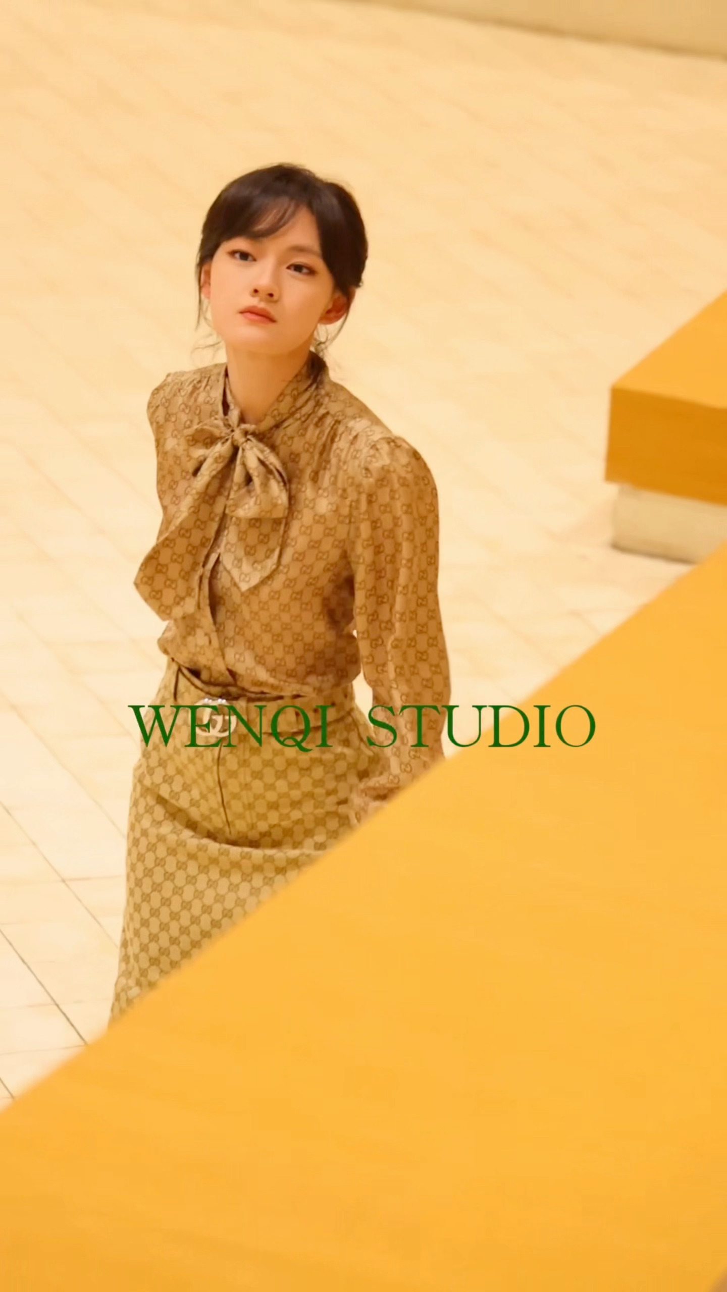 文淇 好适配的GUCCI品牌大使✨🥹 