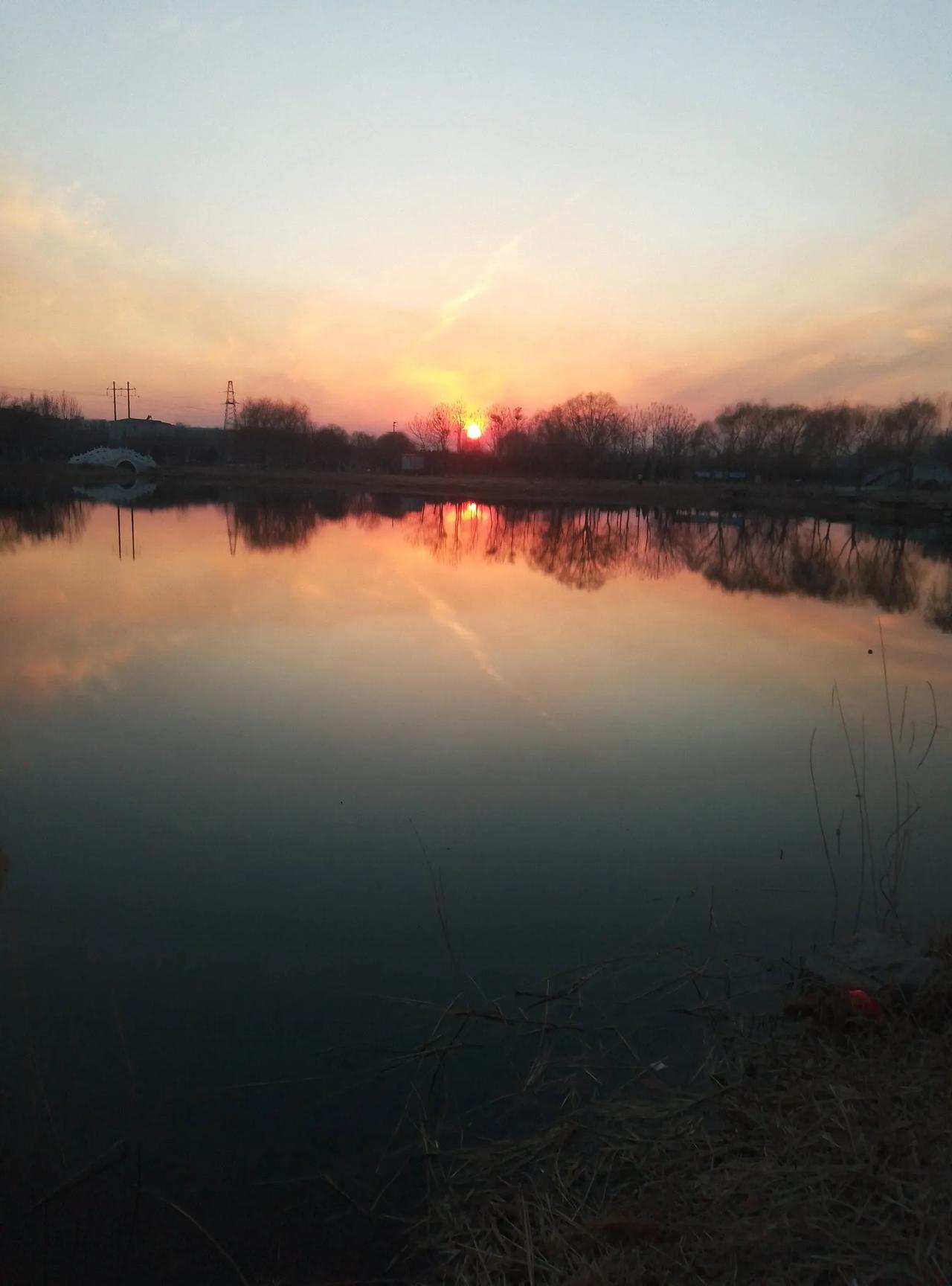 晒图笔记大赛夕阳无限好，只是近黄昏！