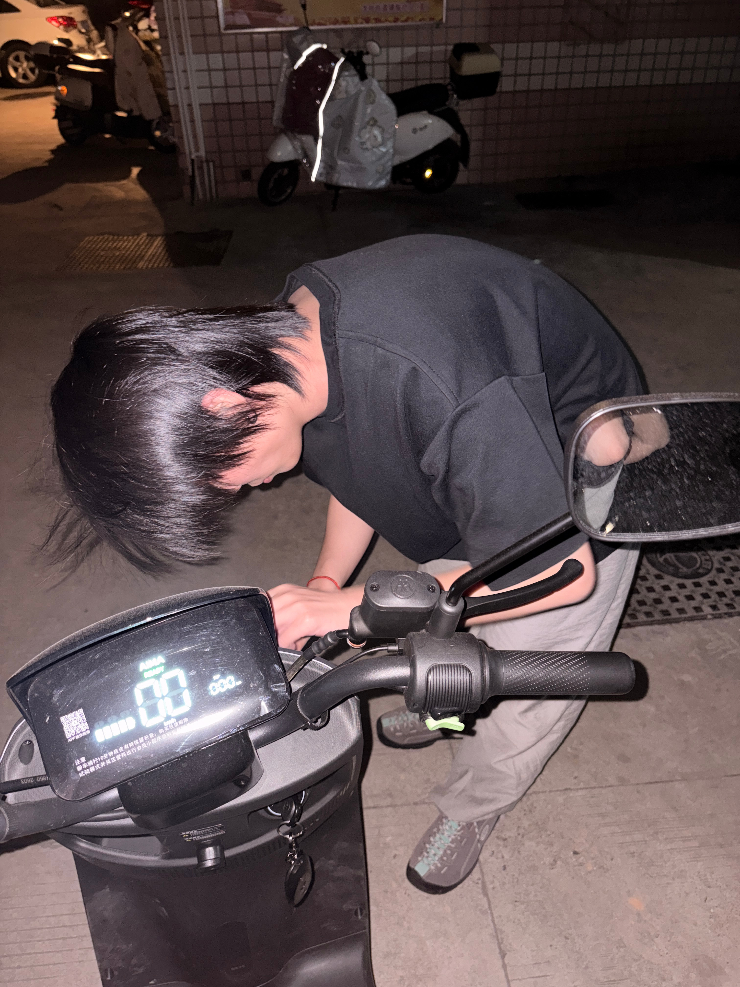 我在福州做机车台妹 