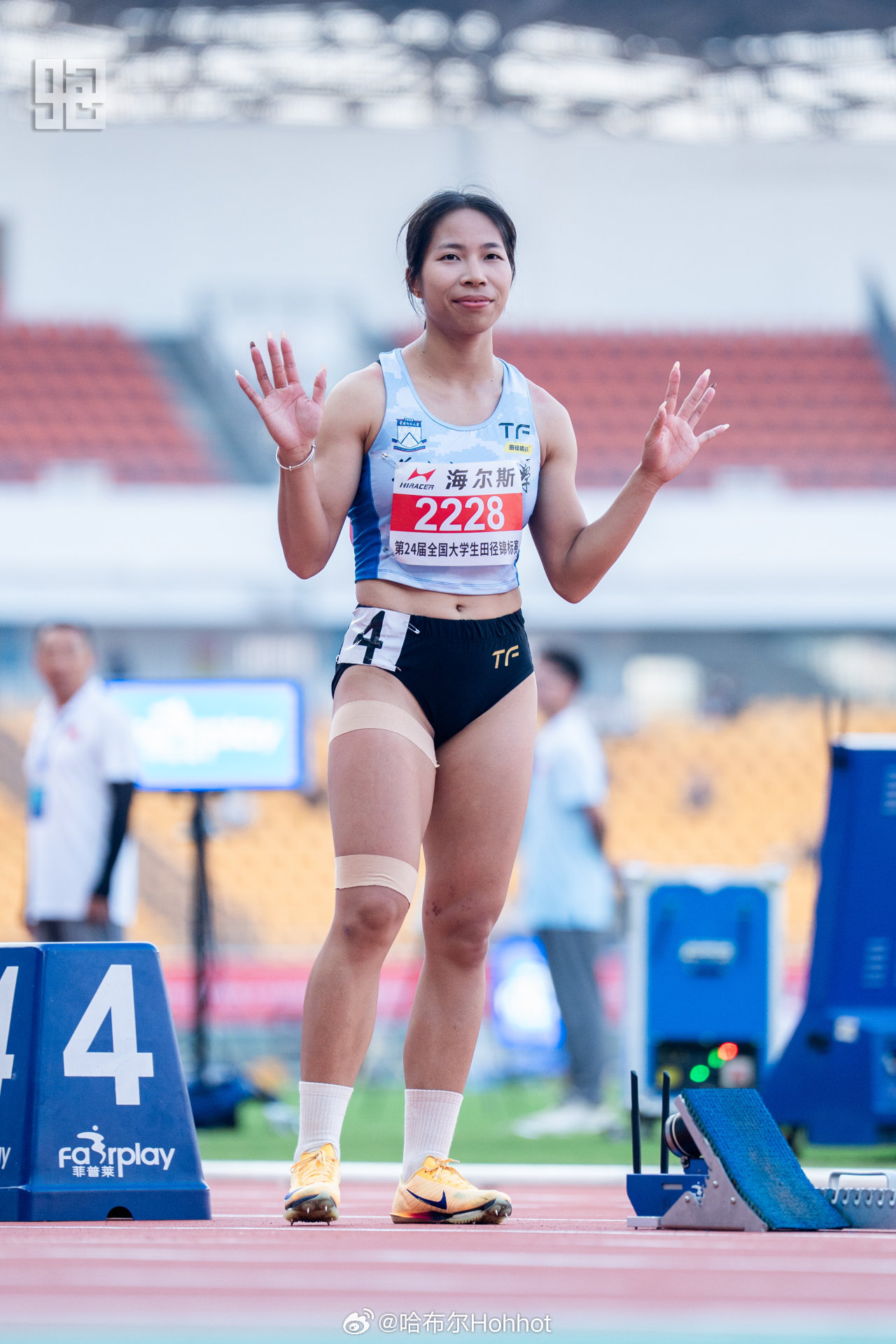 2026第24届全国大学生田径锦标赛 女子丁组400米决赛对决中，来自中北大学的