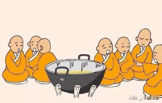 明白这个故事，你就是一个合格的老板！七人共事，每日可得粥一桶以糊口。每早抓阄决定