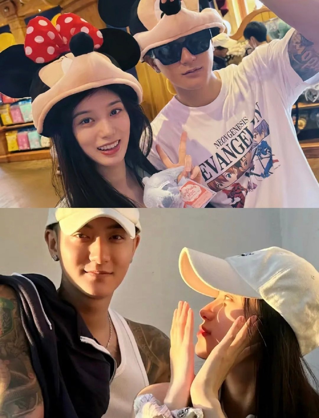 曝黄子韬徐艺洋跨年舞台激吻黄子韬徐艺洋像童话般的男女主甜蜜，真情侣舞台激吻很正常