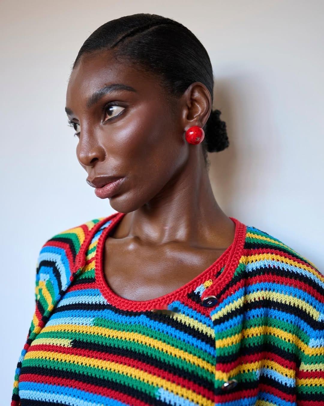 Michaela Coel这次的新造型简直绝了！由Bernicia Boaten