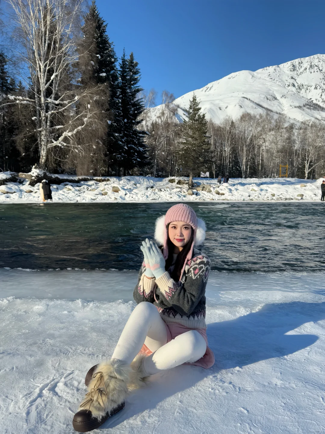在禾木❄️拍到了18张人生照片！！！！！