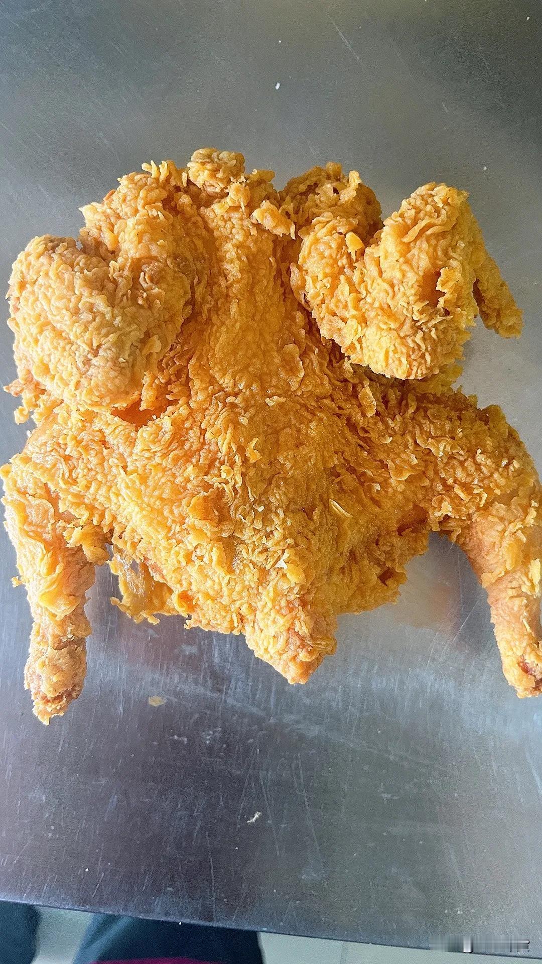 亲手做的脆皮炸鸡