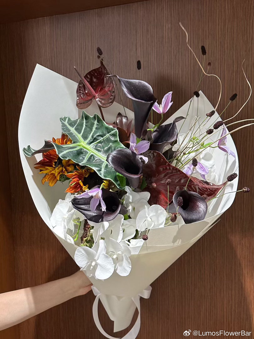 清冷色系花束分享✨lumos花束系列 ​​​