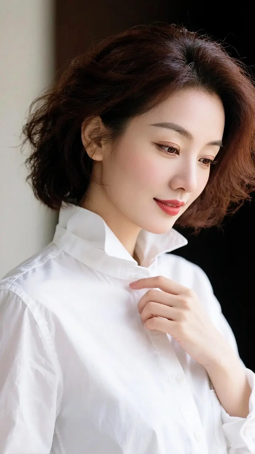 AI温婉白衫照 随变ai随便玩 伙伴计划广告分成玩法达人