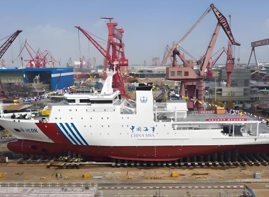 中国工信部正式宣布，

2 月 1 日，工信部正式宣布中国造船业最新数据：202