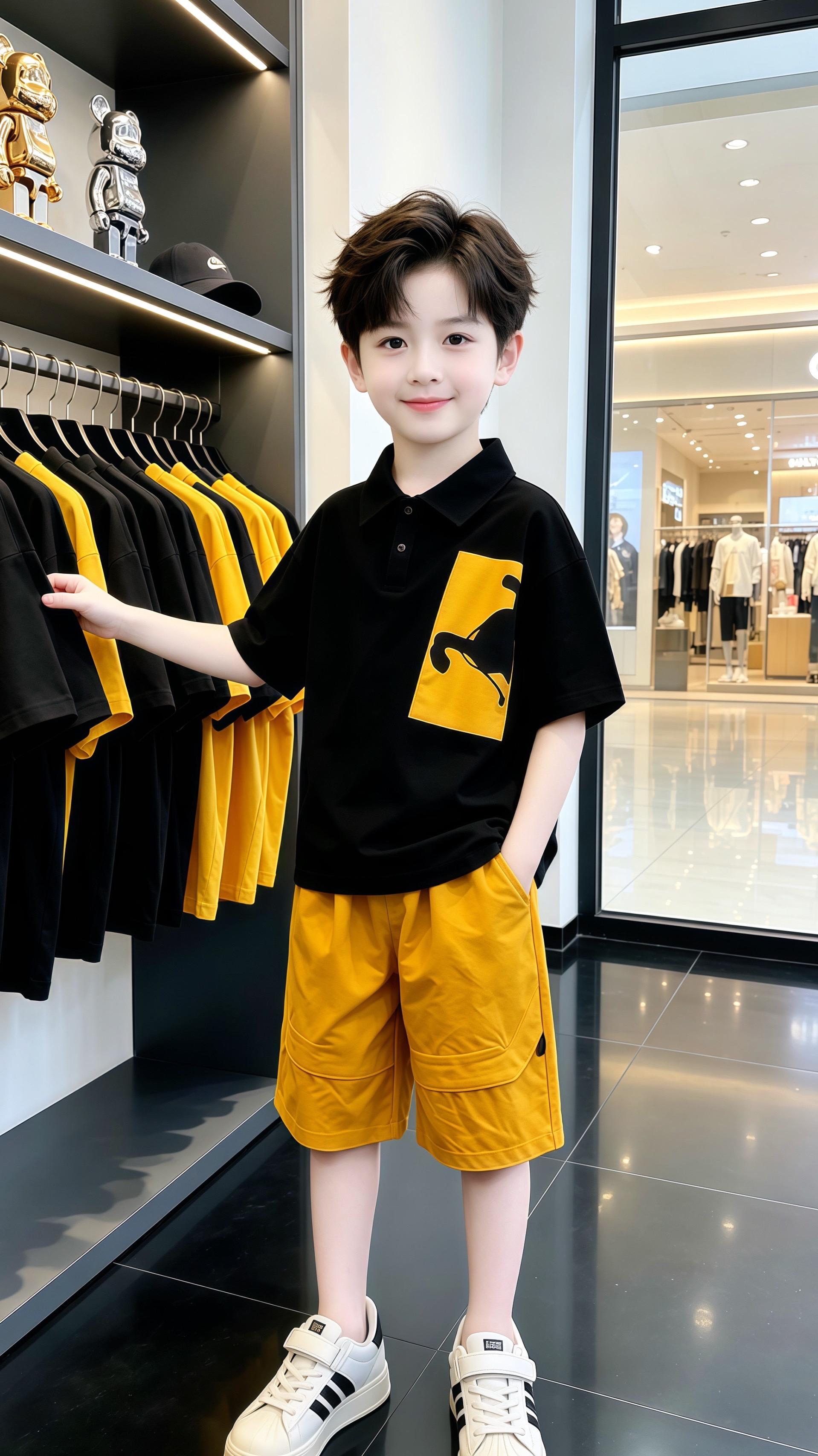 男童穿搭 高品质童装 儿童夏季套装 潮童必备 帅气十足