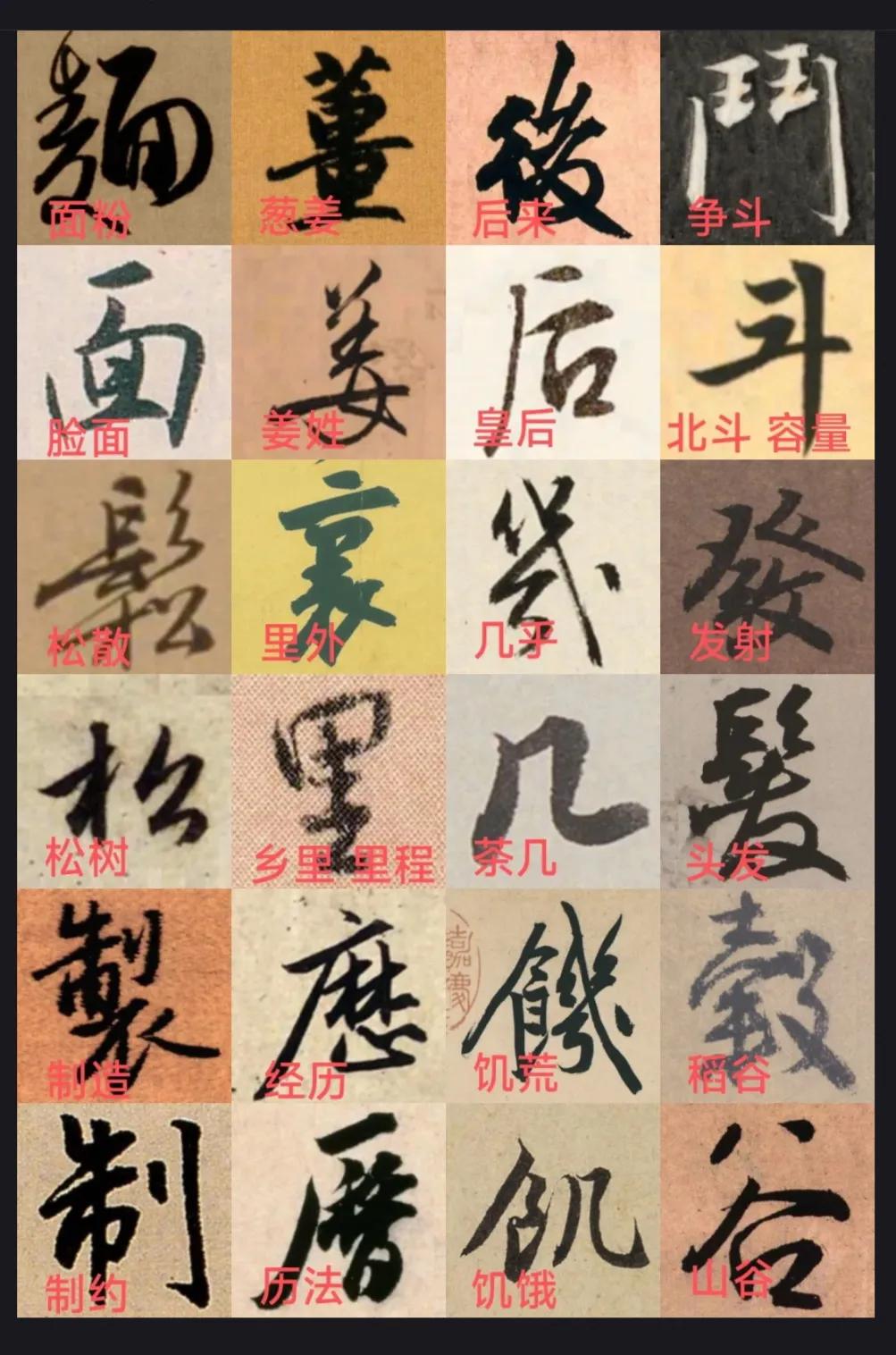 学习书法的朋友，还会经常用到繁体字。
汉字简化改革后，目前我们用的简体字，
可不