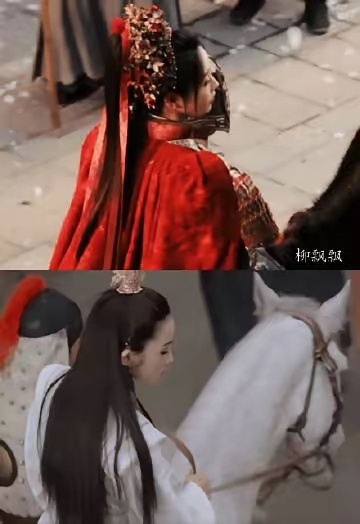 田曦薇这一回眸灵动娇俏，和张敏的经典回眸各有韵味！ 