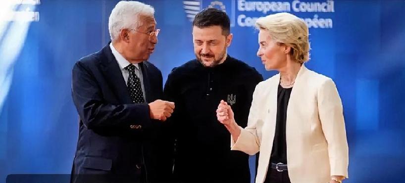 突发：欧盟正式批准
900亿欧元乌克兰贷款，对俄罗斯实施第20轮制裁。
泽连斯基