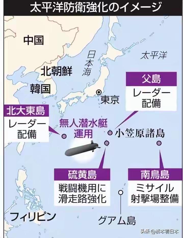 日本距本土千里外划识别区、复刻二战"绝对国防圈"——小笠原设防，西太安全天平往哪