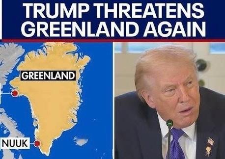 特朗普因格陵兰问题对欧洲国家加征关税海外新鲜事 特朗普宣布自2月1日起对英国、丹