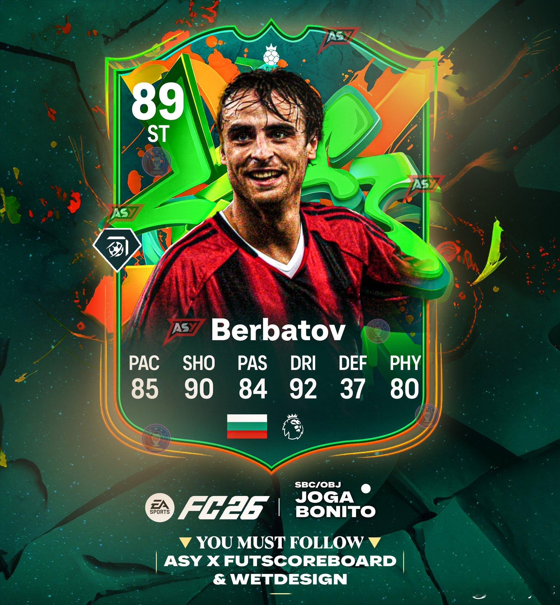 Joga Bonito贝尔巴托夫确认。FC26