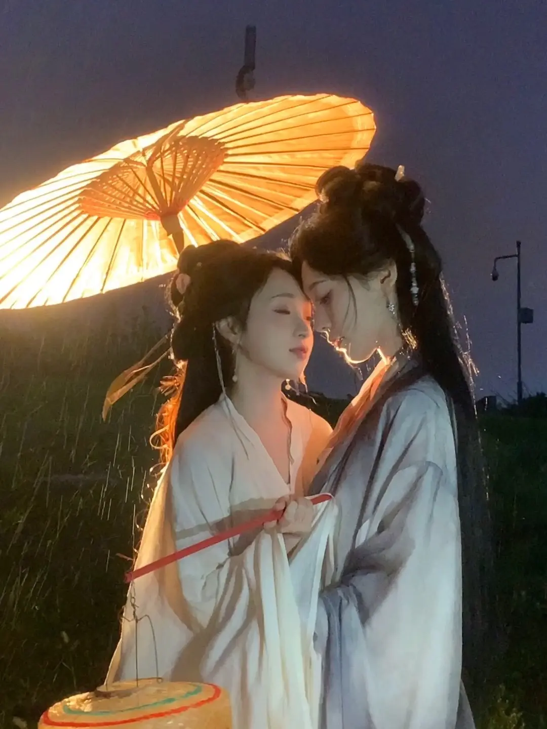 收工时拍到的绝美花絮。