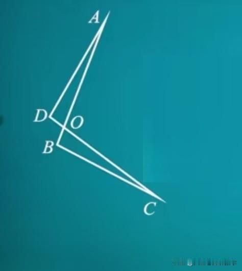 中考数学必刷题，几何题：
如图所示，∠A=∠C=15°，∠D=105°，AB=C