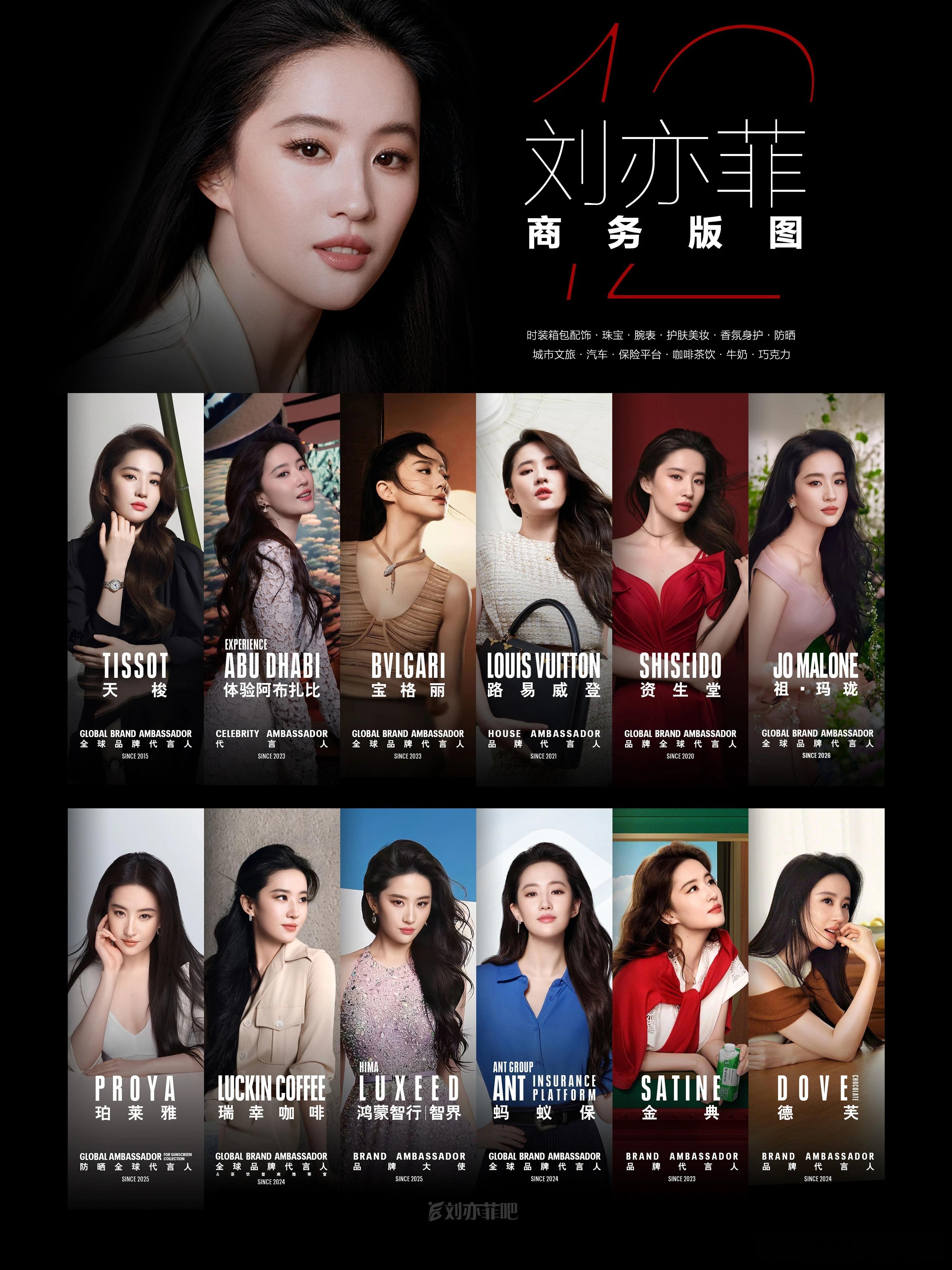 刘亦菲 祖玛珑恭喜祖玛珑！官宣刘亦菲成为全球唯一品牌代言人商务版图再更新，既有L