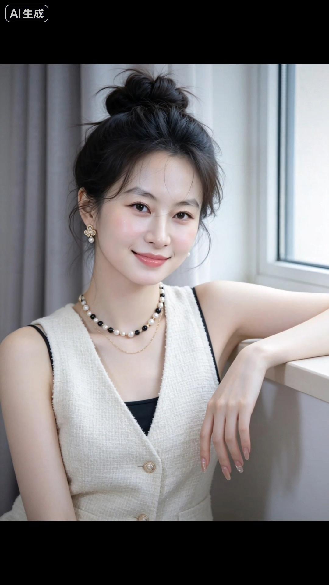 这位小姐姐打扮得真漂亮！
