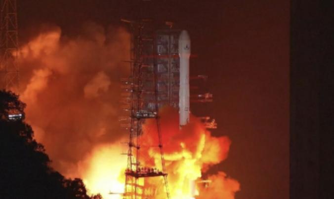 实践三十二号卫星发射失败！，1月17日00时55分，我国在西昌卫星发射中心，使用