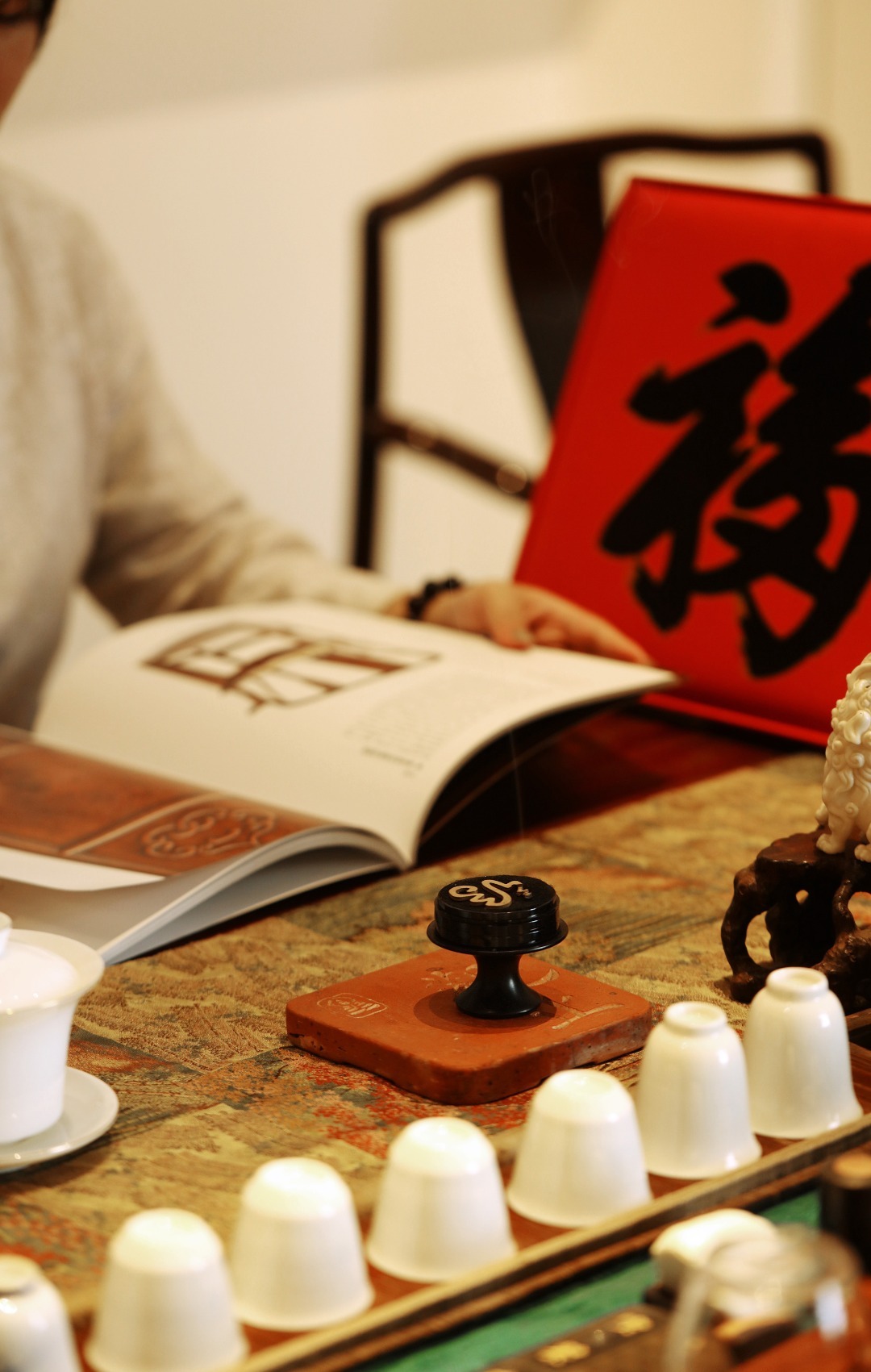 送福者、常有福，纳福者、有长福。【福·盘香】礼盒套装｜无粘粉，纯香压制福字，独立