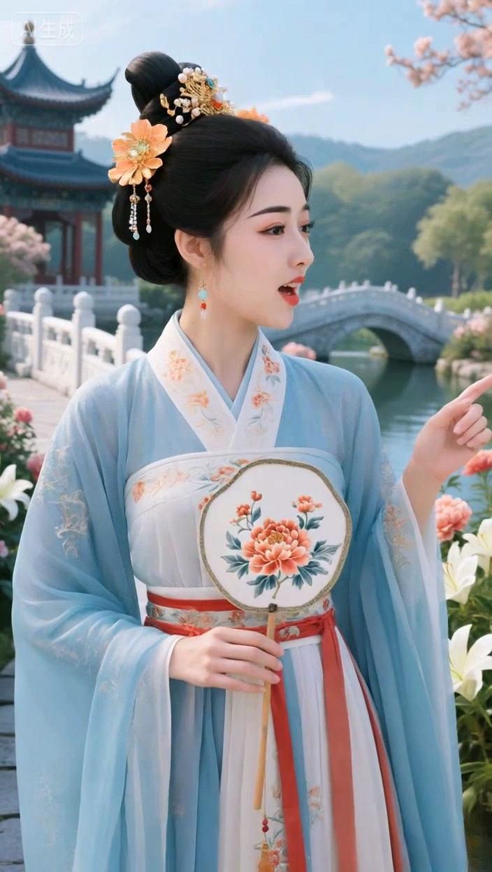 七绝●南国之春/古韵   

漫步公园赏景来，
新春节气百花开。
亭台水榭清湖水