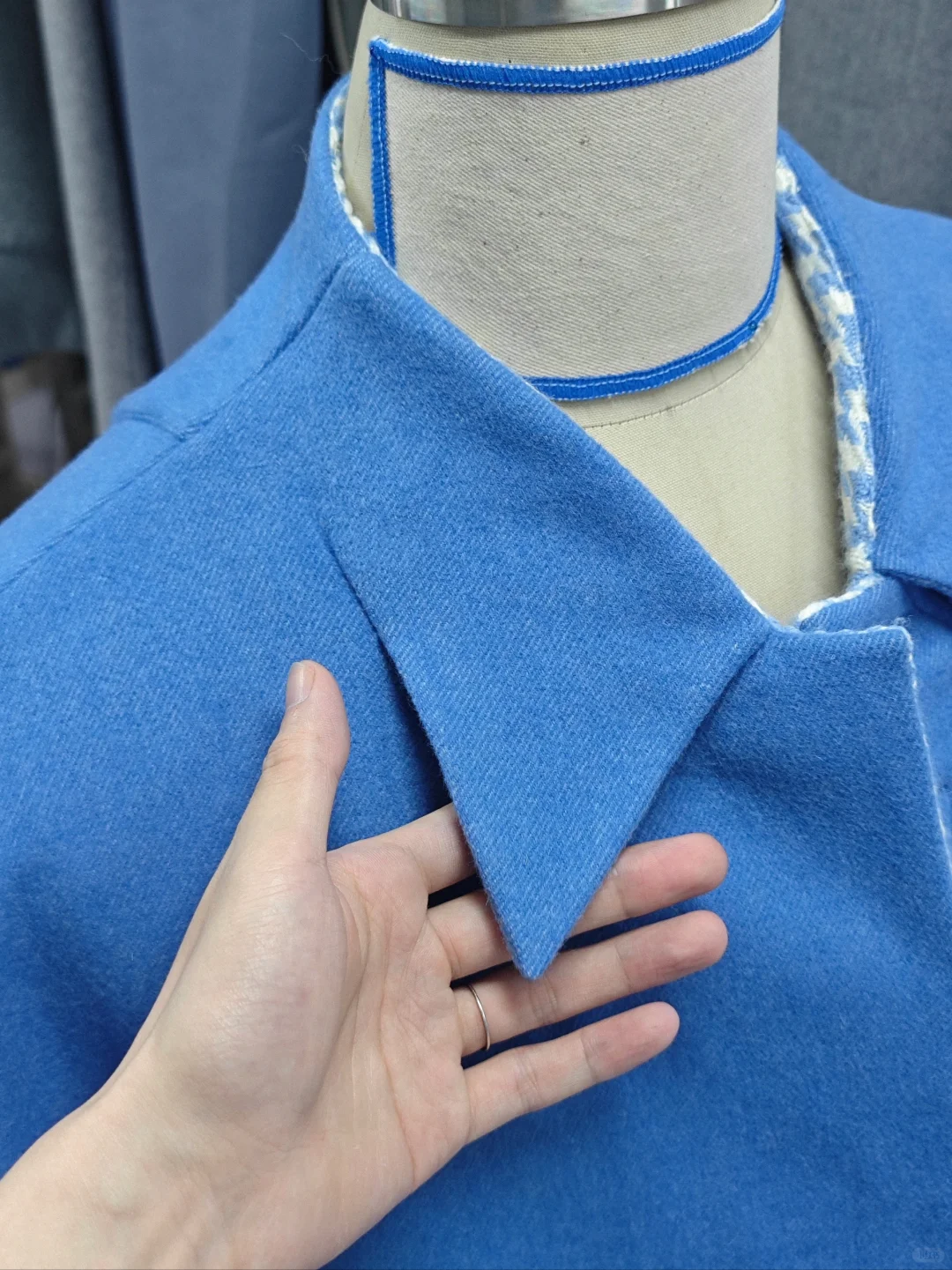 生長出來的領子💙