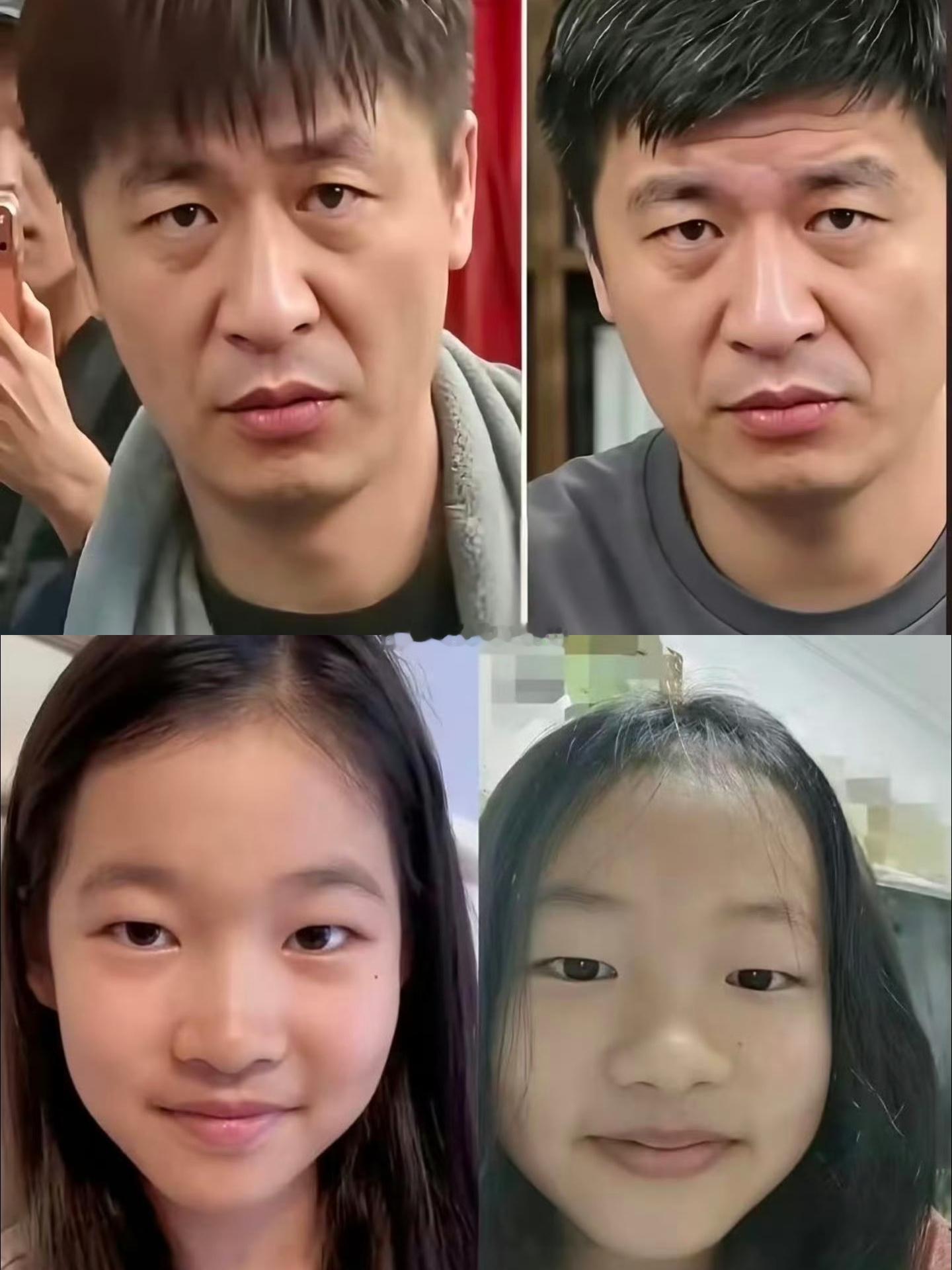 撞脸张雪峰摊主也是42岁也有女儿二人同为42岁，也都有女儿，样貌神态高度相似，人