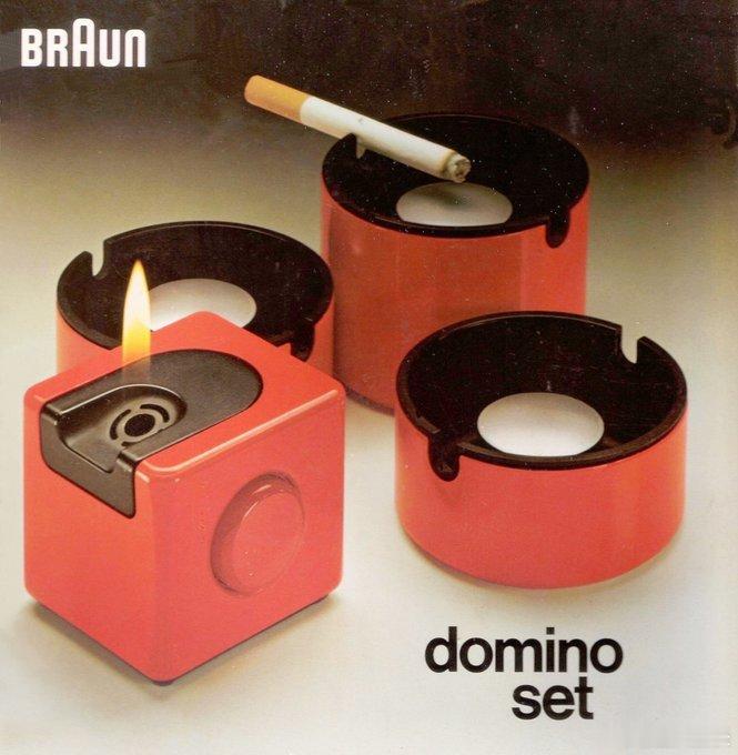 1970年代的博朗（Braun）打火机，是“少即是多”的桌面版：无多余装饰，唯有