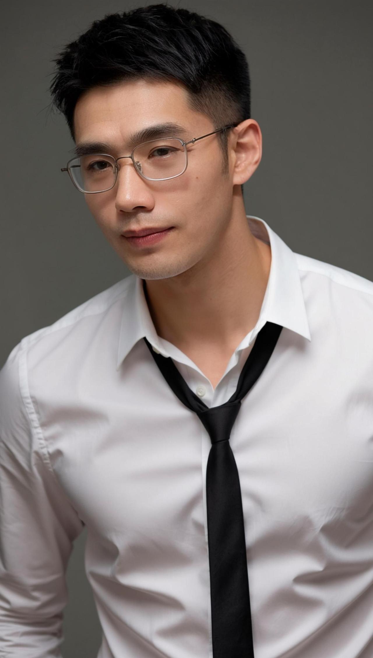 AI型男正装写真 抖音ai创作