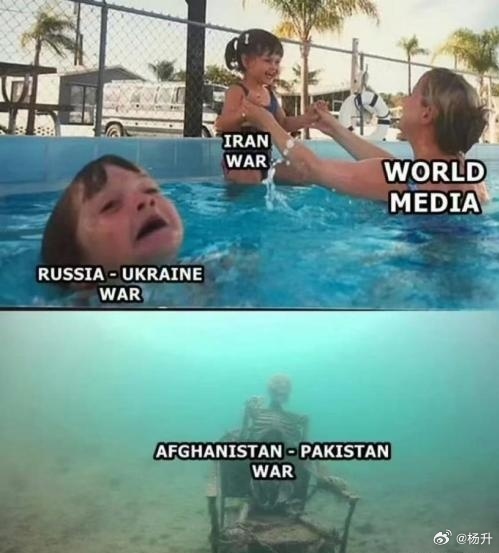 现在战争已经频繁到连媒体都只能选择性关注了，有大国下场就比小国互掐关注度高，新的