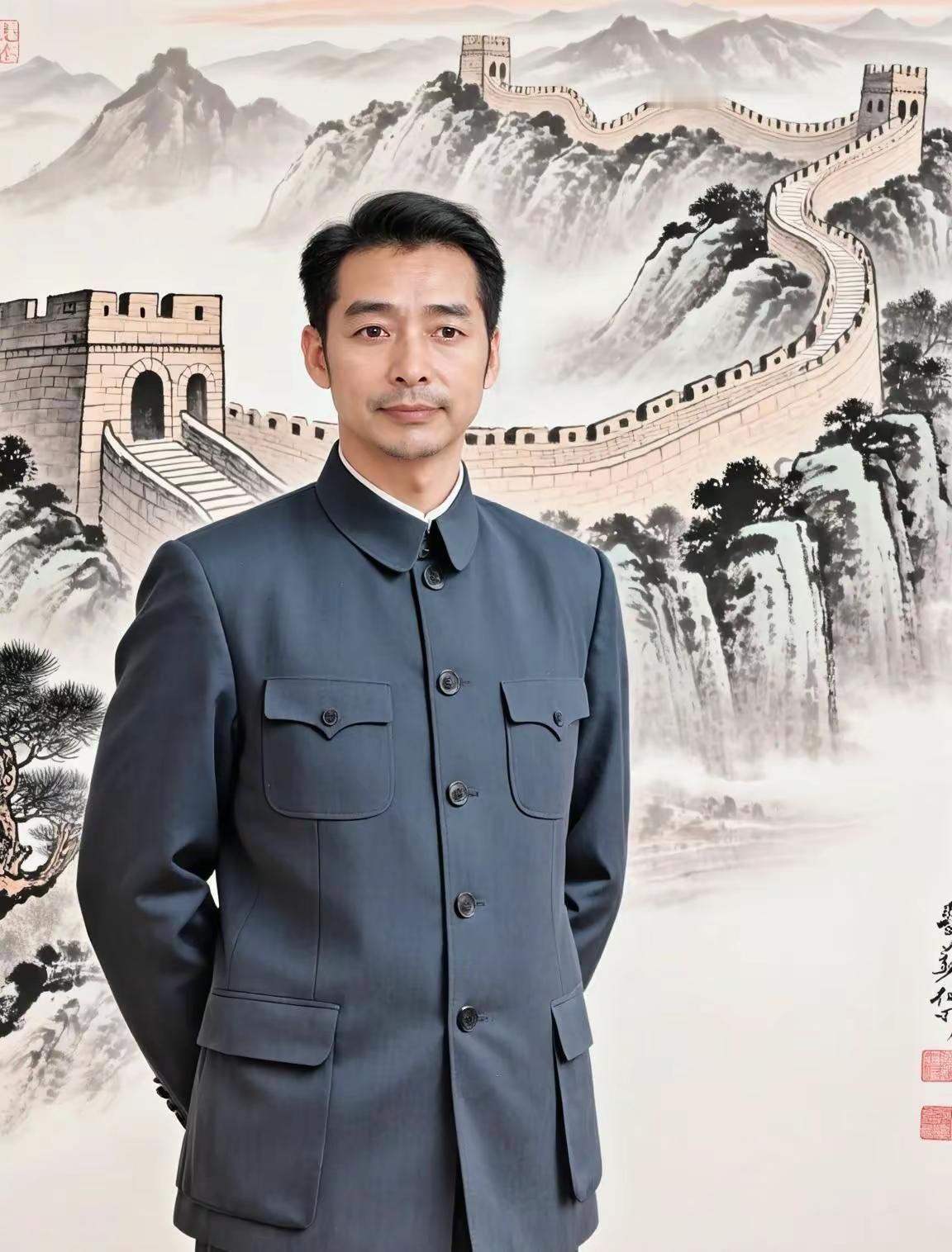 AI中山装大片 ai创作