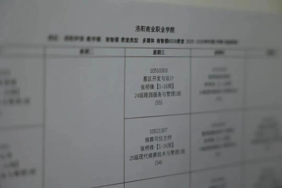 真没想到，殡葬专业现在这么火。
 
河南洛阳商业职业学院，开了殡葬专业，学的就是