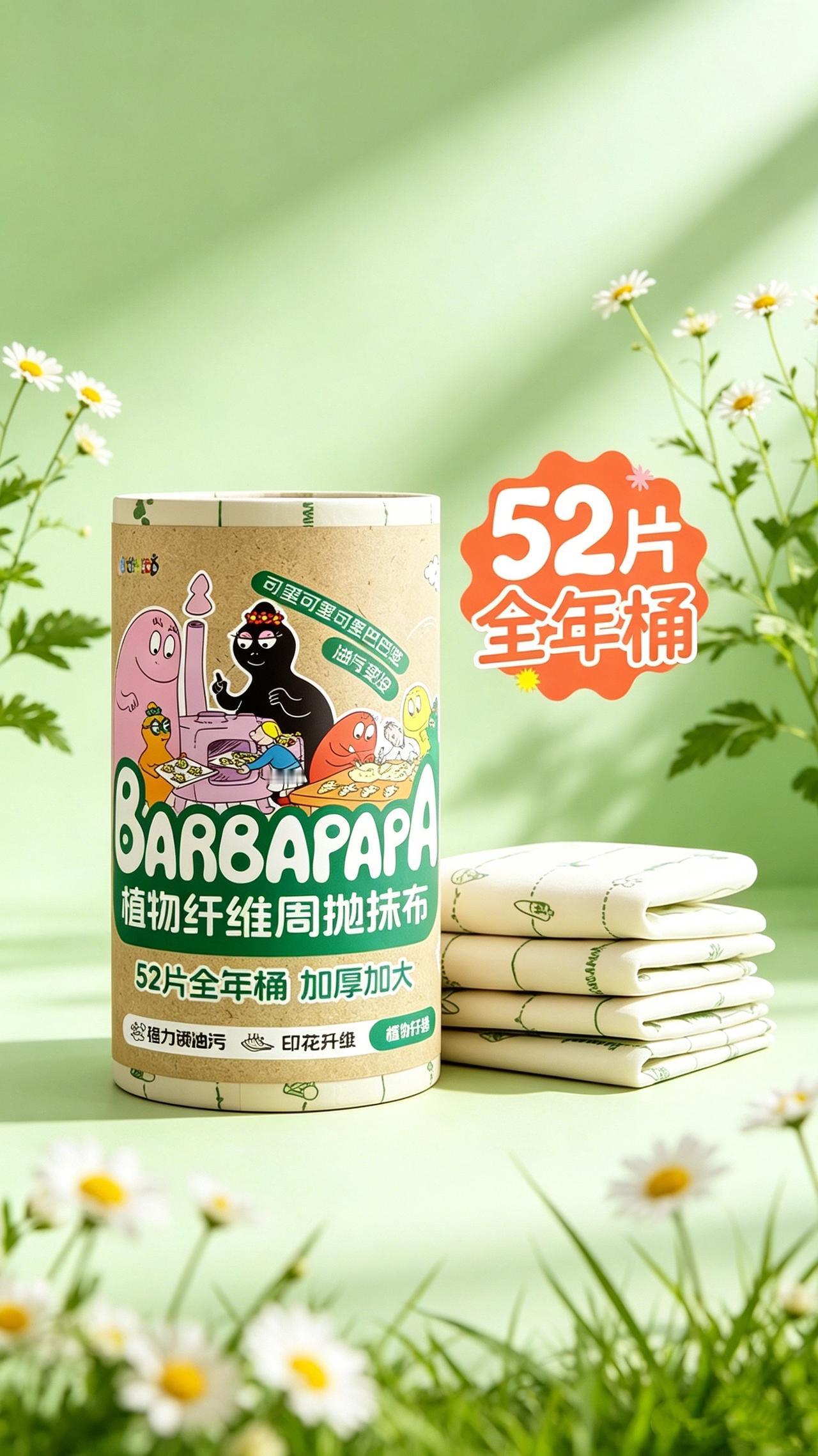 干湿两用抹布 植物纤维